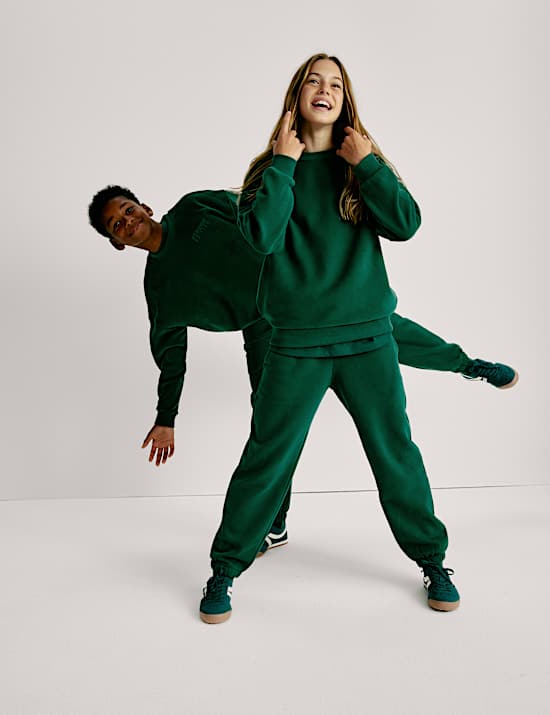 Pantalon de jogging en coton (du 6 au 16 ans)