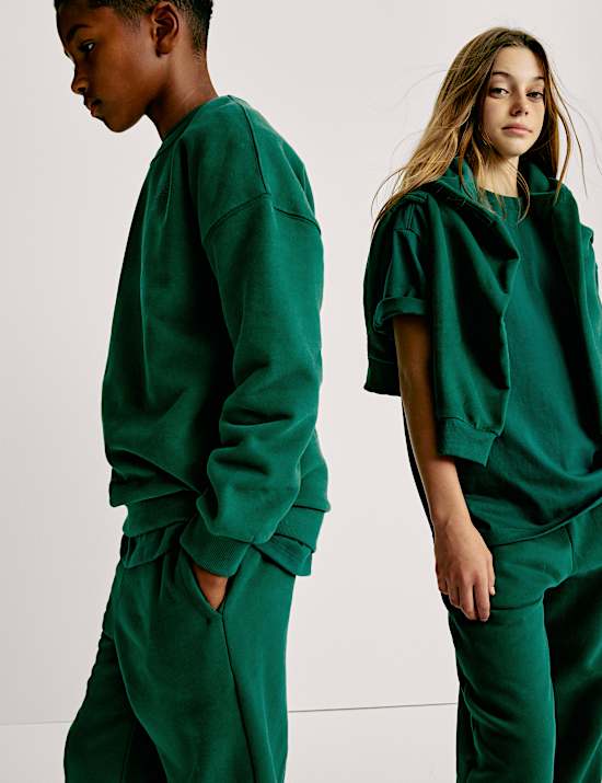 Pantalon de jogging en coton (du 6 au 16 ans)