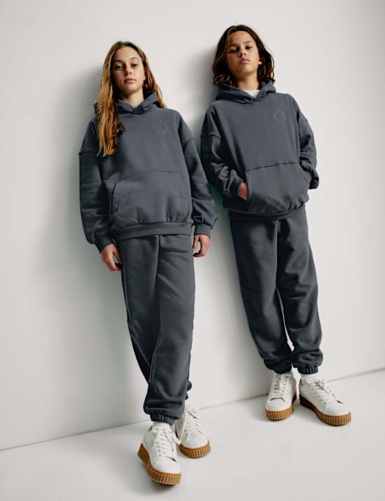 Jogger με υψηλή περιεκτικότητα σε βαμβάκι (6-16 ετών)