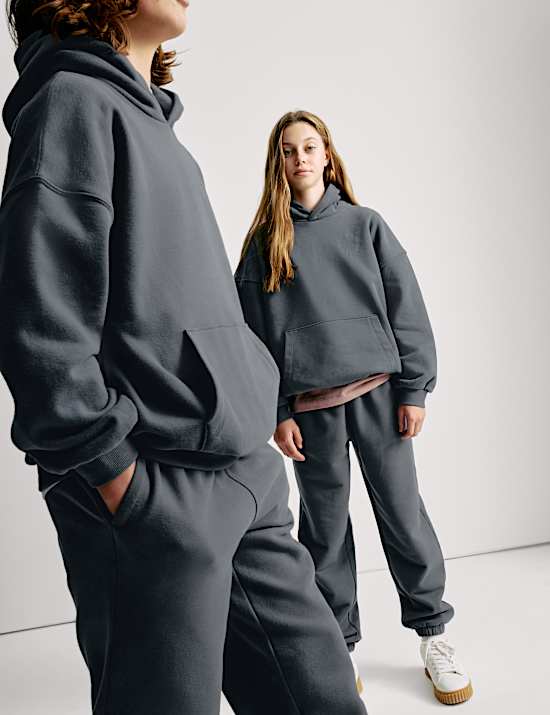 Jogger με υψηλή περιεκτικότητα σε βαμβάκι (6-16 ετών)