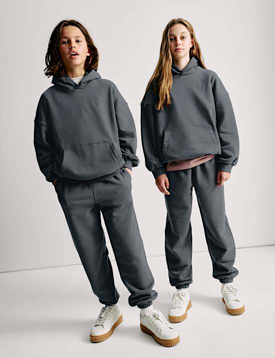 Jogger με υψηλή περιεκτικότητα σε βαμβάκι (6-16 ετών)