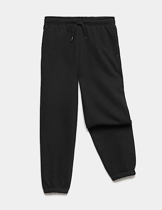 Katoenrijke joggingbroek (6-16 jaar)