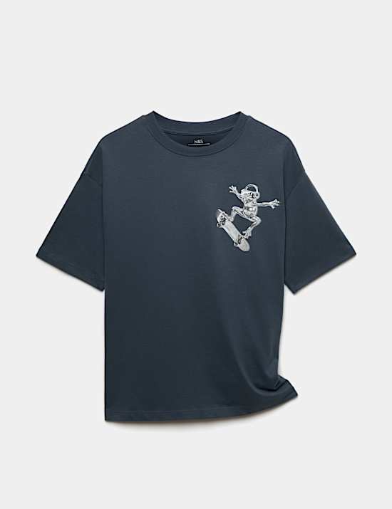 Pure Cotton Graphic T-Shirt