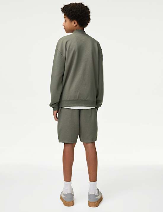 3pc Cotton Blend Top & Shorts Outfit (2-16 Yrs)