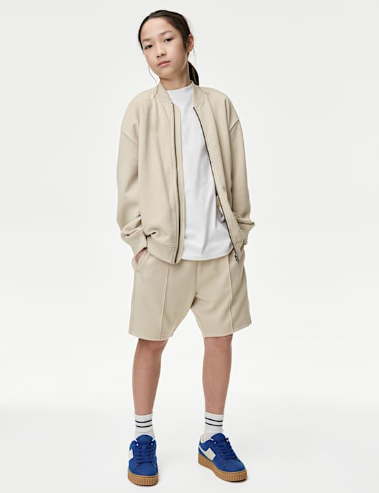 3pc Cotton Blend Top & Shorts Outfit (2-16 Yrs)