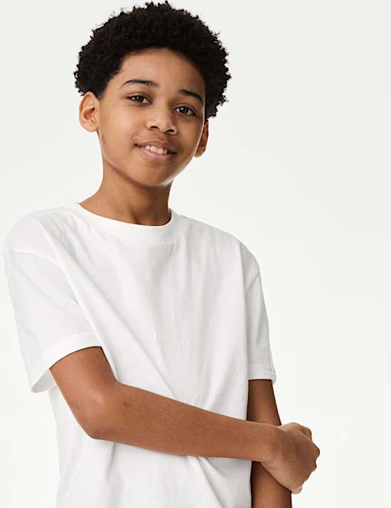 3pc Cotton Blend Top & Shorts Outfit (2-16 Yrs)