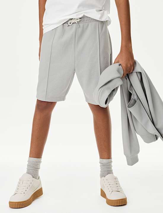 3pc Cotton Blend Top & Shorts Outfit (2-16 Yrs)