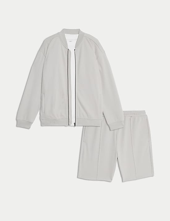 3pc Cotton Blend Top & Shorts Outfit (2-16 Yrs)