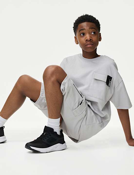 2pc Pure Cotton Sports Top & Bottom Set (2-16 Yrs)