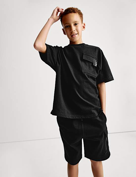 2pc Pure Cotton Sports Top & Bottom Set (2-16 Yrs)