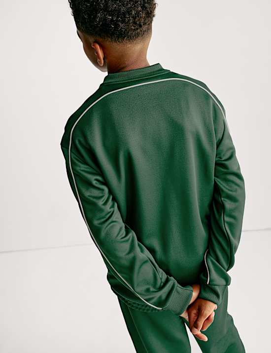 Tricot Slogan Zip Sweatshirt (6-16 Yrs)