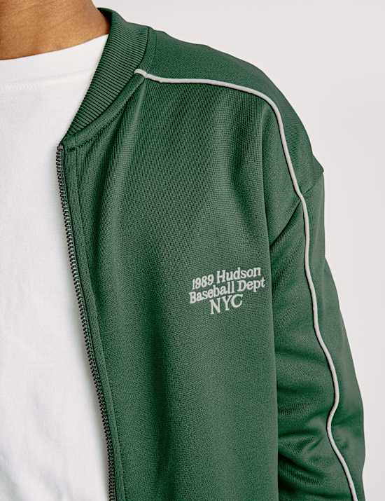 Tricot Slogan Zip Sweatshirt (6-16 Yrs)