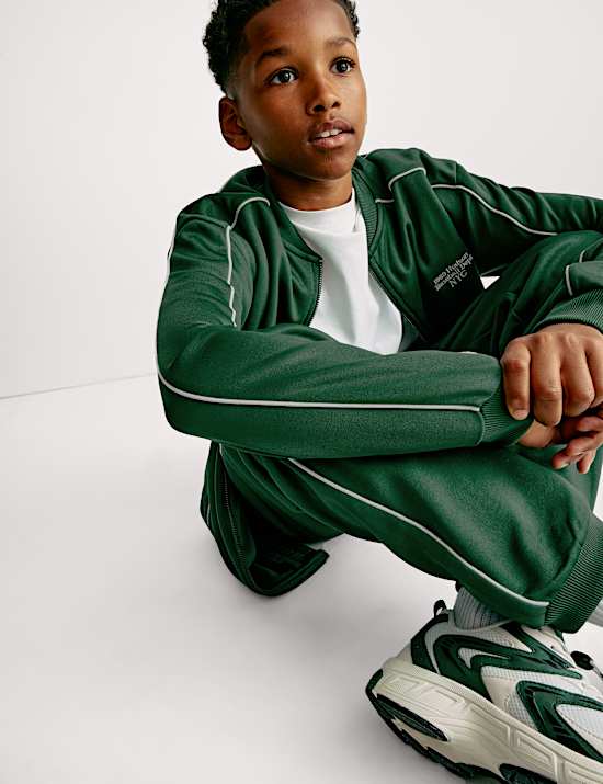 Tricot Slogan Zip Sweatshirt (6-16 Yrs)