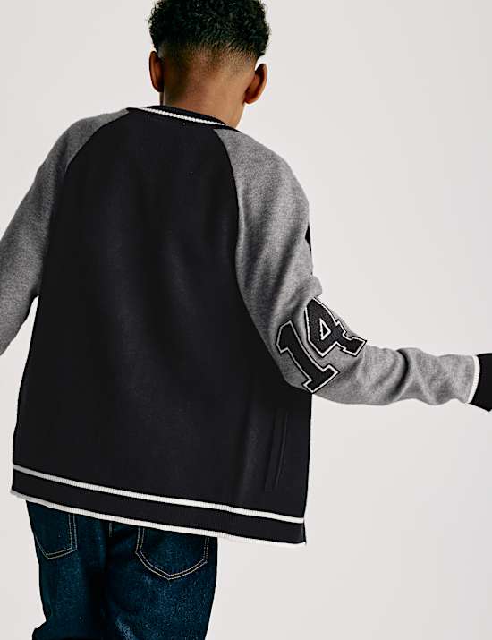 Knitted Zip Cardigan (6-16 Yrs)