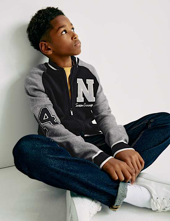 Knitted Zip Cardigan (6-16 Yrs)