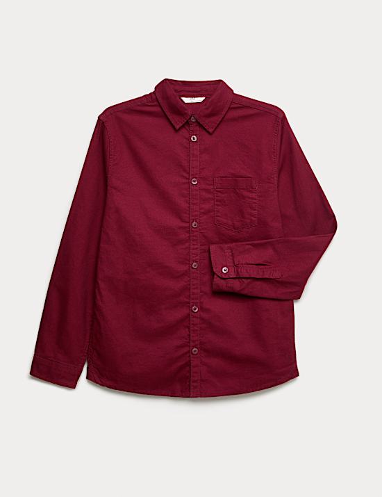 Pure Cotton Oxford Shirt (6-16 Yrs)