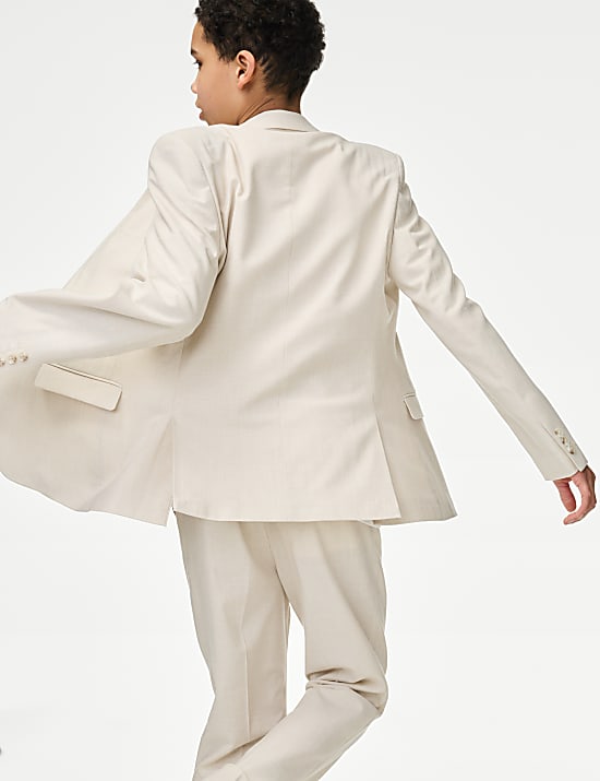 Suit Jacket with Linen (6-16 Yrs)
