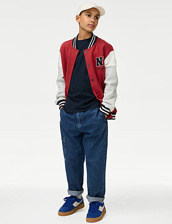 Cotton Rich New York Bomber Jacket (6-16 Yrs)