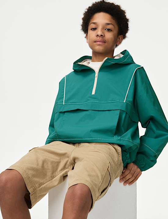 Utility Hooded Windbreaker (6-16 Yrs)