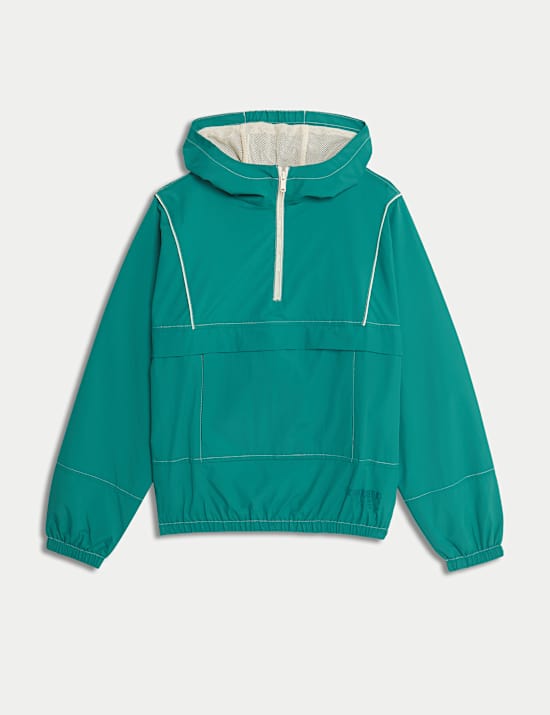 Αντιανεμικό τζάκετ με μεγάλες τσέπες και κουκούλα (6-16 ετών)