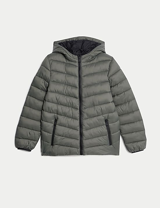 Stormwear™ Lightweight Hooded Padded Coat (6-16 Yrs)