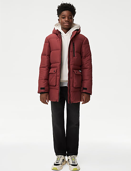 Stormwear&trade; Longline Padded Coat (6-16 Yrs)