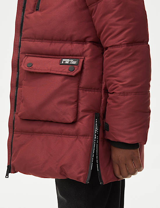 Stormwear&trade; Longline Padded Coat (6-16 Yrs)