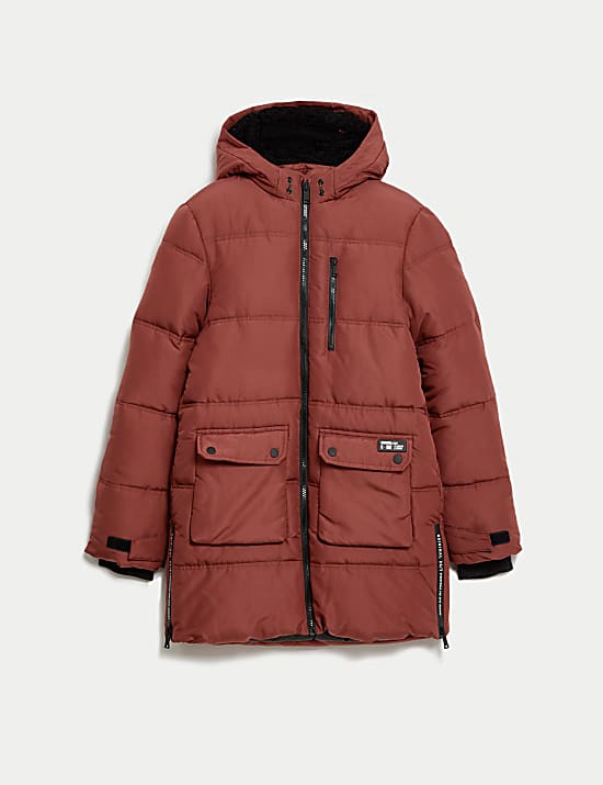 Stormwear&trade; Longline Padded Coat (6-16 Yrs)