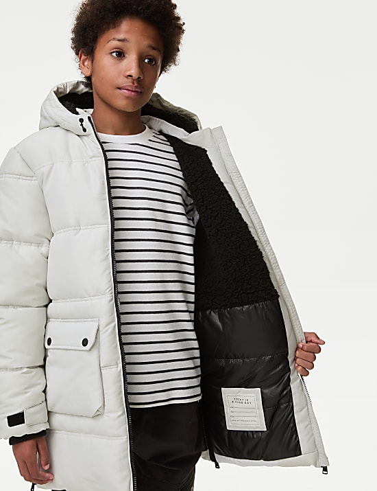 Stormwear&trade; Longline Padded Coat (6-16 Yrs)