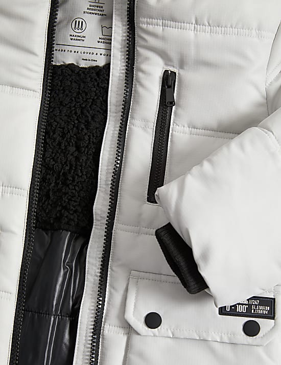 Stormwear&trade; Longline Padded Coat (6-16 Yrs)