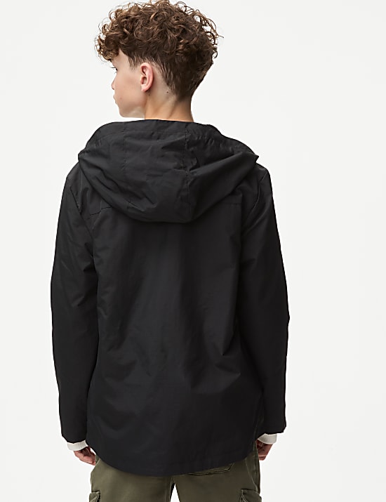 Stormwear&trade; Fleece Lined Hooded Jacket (6-16 Yrs)