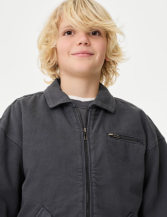 Denim Bomber (6-16 Yrs)