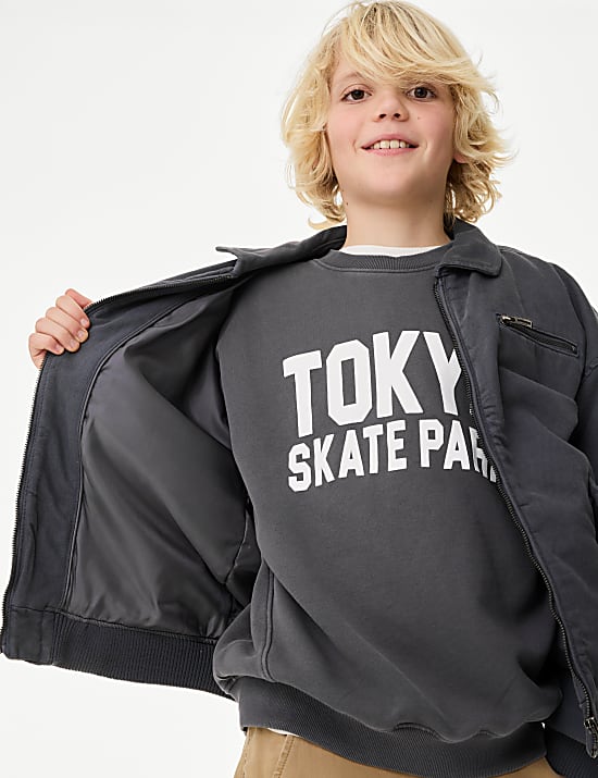 Denim Bomber (6-16 Yrs)