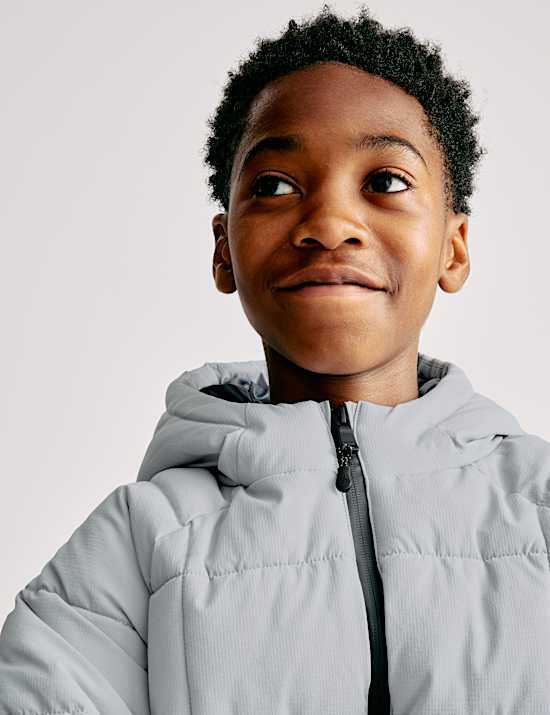 Hooded Padded Coat (6-16 Yrs)