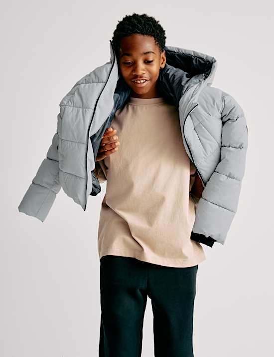 Hooded Padded Coat (6-16 Yrs)