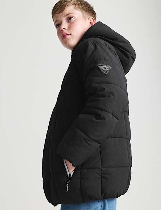 Hooded Padded Coat (6-16 Yrs)