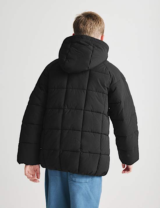 Hooded Padded Coat (6-16 Yrs)