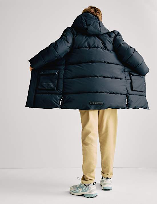 Longline Padded Coat (6-16 Yrs)