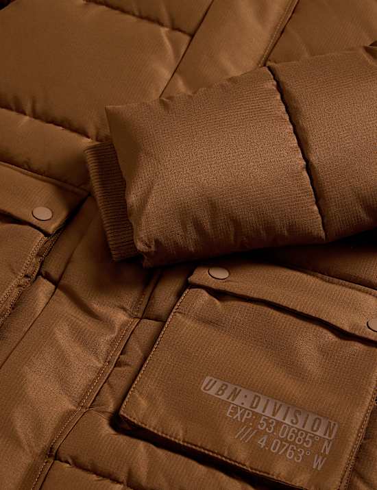 Longline Padded Coat (6-16 Yrs)