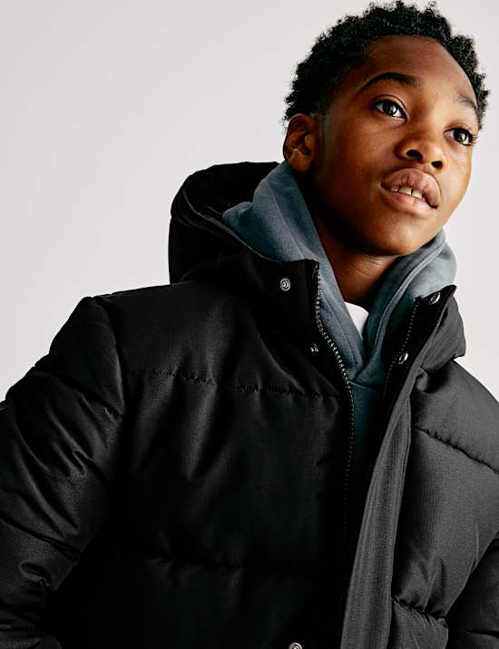 Longline Padded Coat (6-16 Yrs)