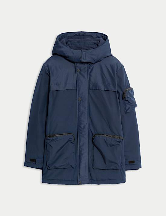Manteau parka à capuche (du 6 au 16 ans)