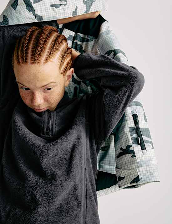 Ski Half Zip Fleece Top (2-16 Yrs)