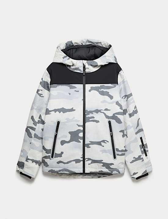 Camouflage Ski Tech Jacket (2-16 Yrs)