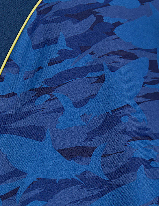 Shark Camo Rash Vest (6-16 Yrs)
