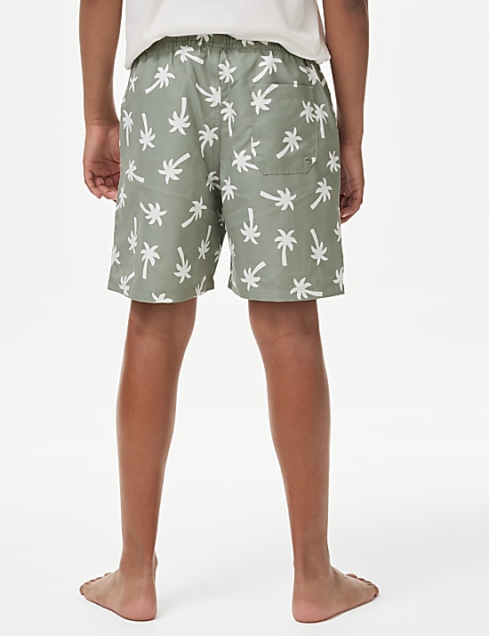 AOP Badeshorts mit Palmenmotiv (6&ndash;16 J.)