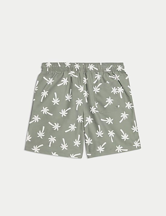 AOP Badeshorts mit Palmenmotiv (6&ndash;16 J.)