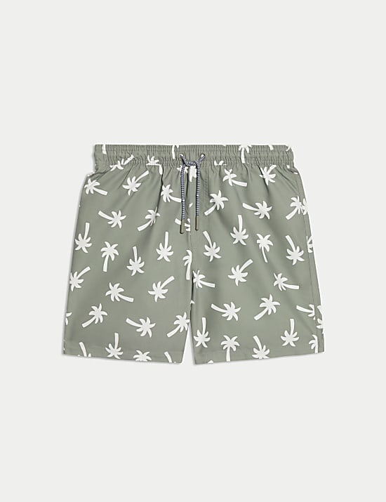 AOP Badeshorts mit Palmenmotiv (6&ndash;16 J.)