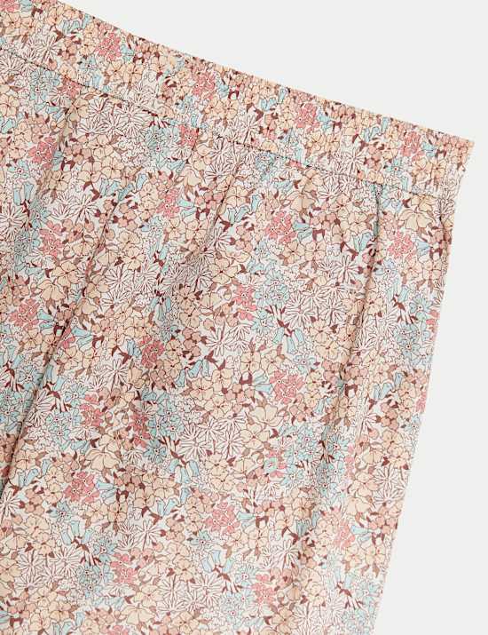 Ditsy Floral Shorter Length Swim Shorts (6-16 Yrs)