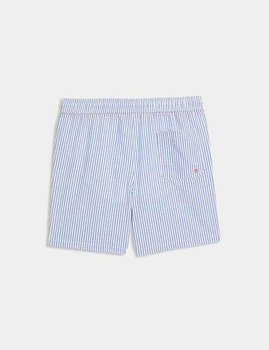 Szorty kąpielowe w paski z mieszanki bawełny (6&ndash;16 lat)