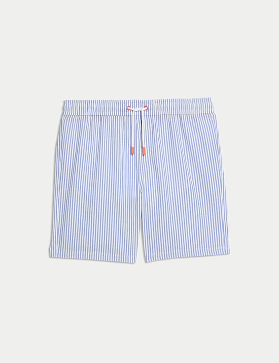 Szorty kąpielowe w paski z mieszanki bawełny (6&ndash;16 lat)